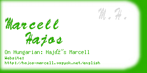 marcell hajos business card
